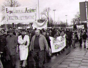 ATG (Secenek-Alternative) bei einer Demonstration